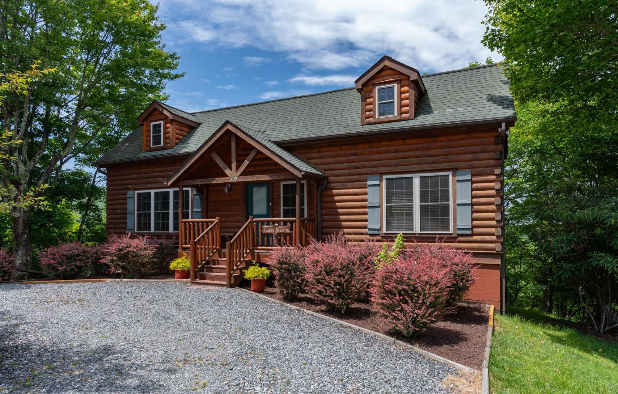ビーチ・マウンテン Cabin Dreamsヴィラ エクステリア 写真
